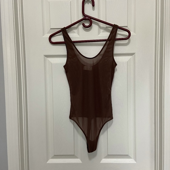FREE WITH $15+ PURCHASE // Wilfred Free Sheer Bodysuit - Picture 1 of 9